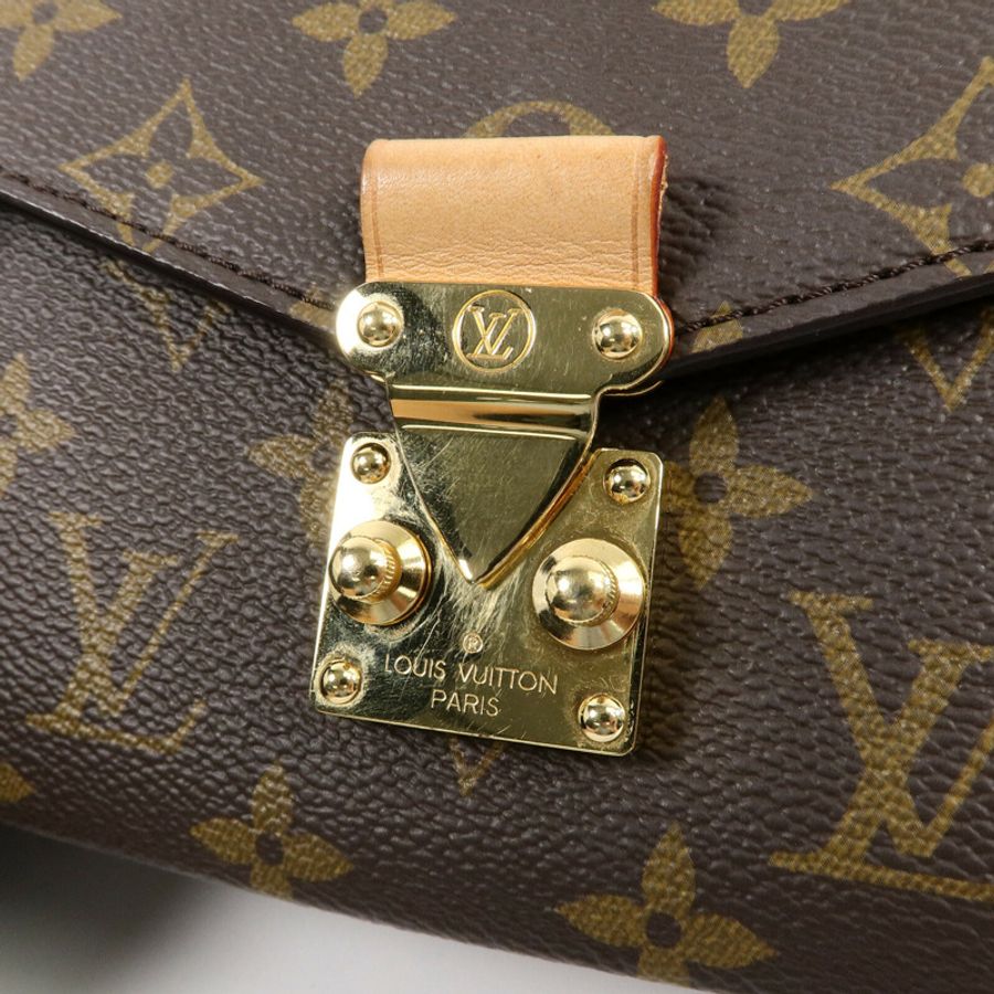 LOUIS VUITTON Monogram Pochette Metis East West手挽肩背兩用袋-6
