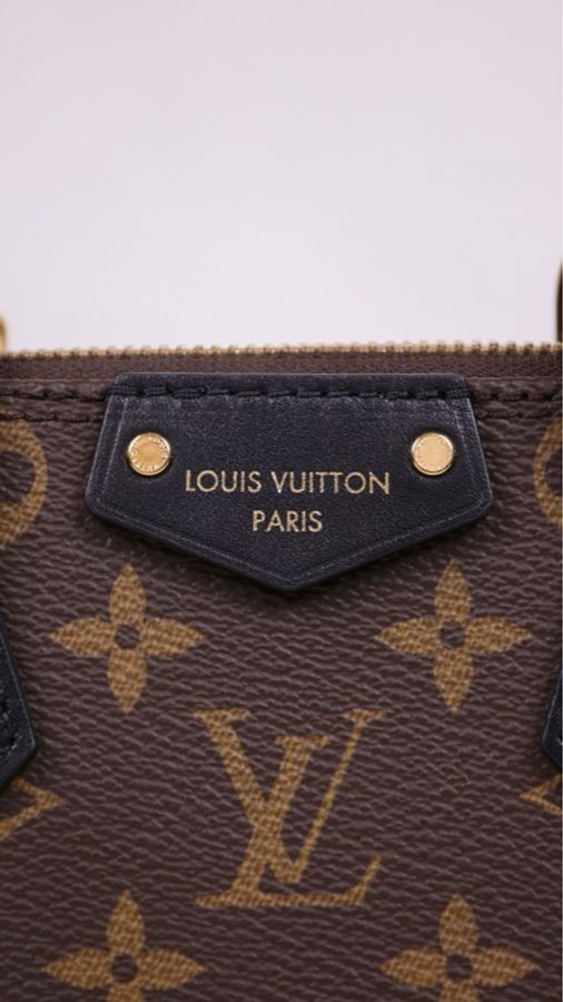 LV 棕色老花满印贝壳包单肩包-35