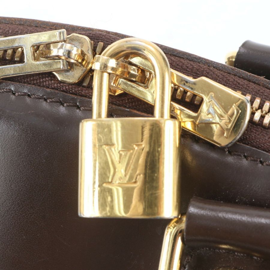 路易威登 Damier Verona PM N41117 棕色女士真皮手提包-9