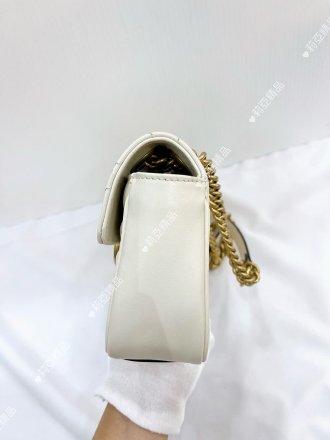 莉亞精品♡ Gucci 馬夢22白金 二手美包-5