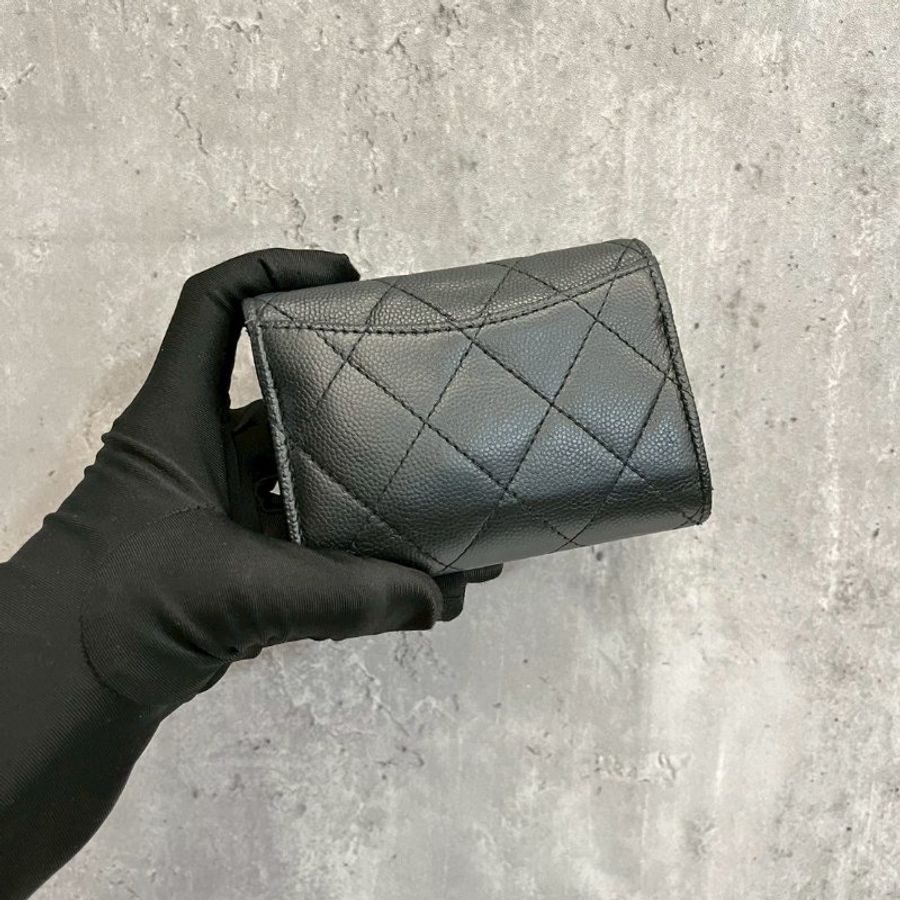 Chanel 雙層零錢 卡包 晶片款-2