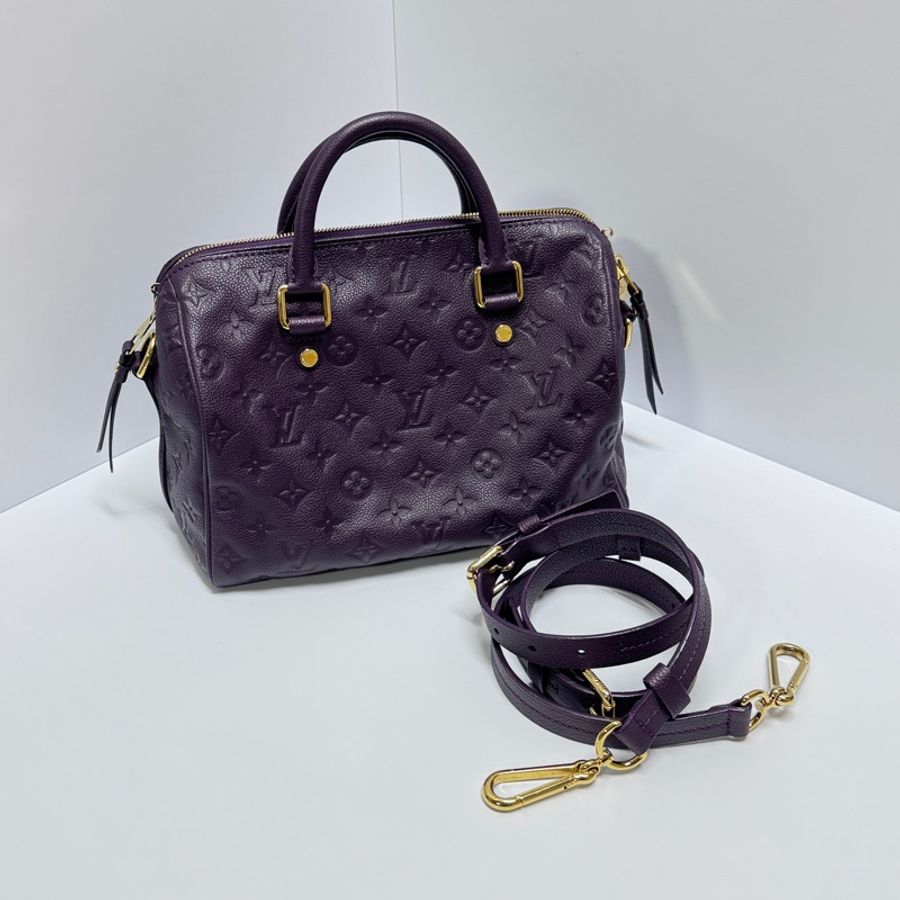 (極新🎁全配) LV Speedy 25 全牛皮 專櫃12萬!-13