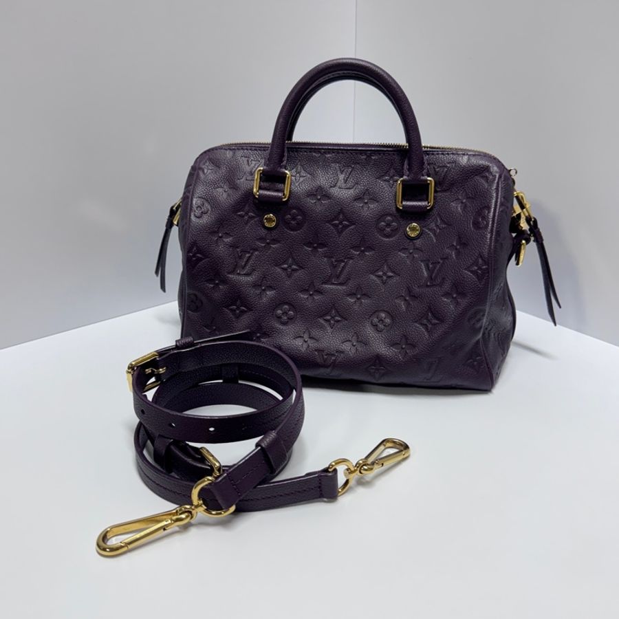 (極新🎁全配) LV Speedy 25 全牛皮 專櫃12萬!-14