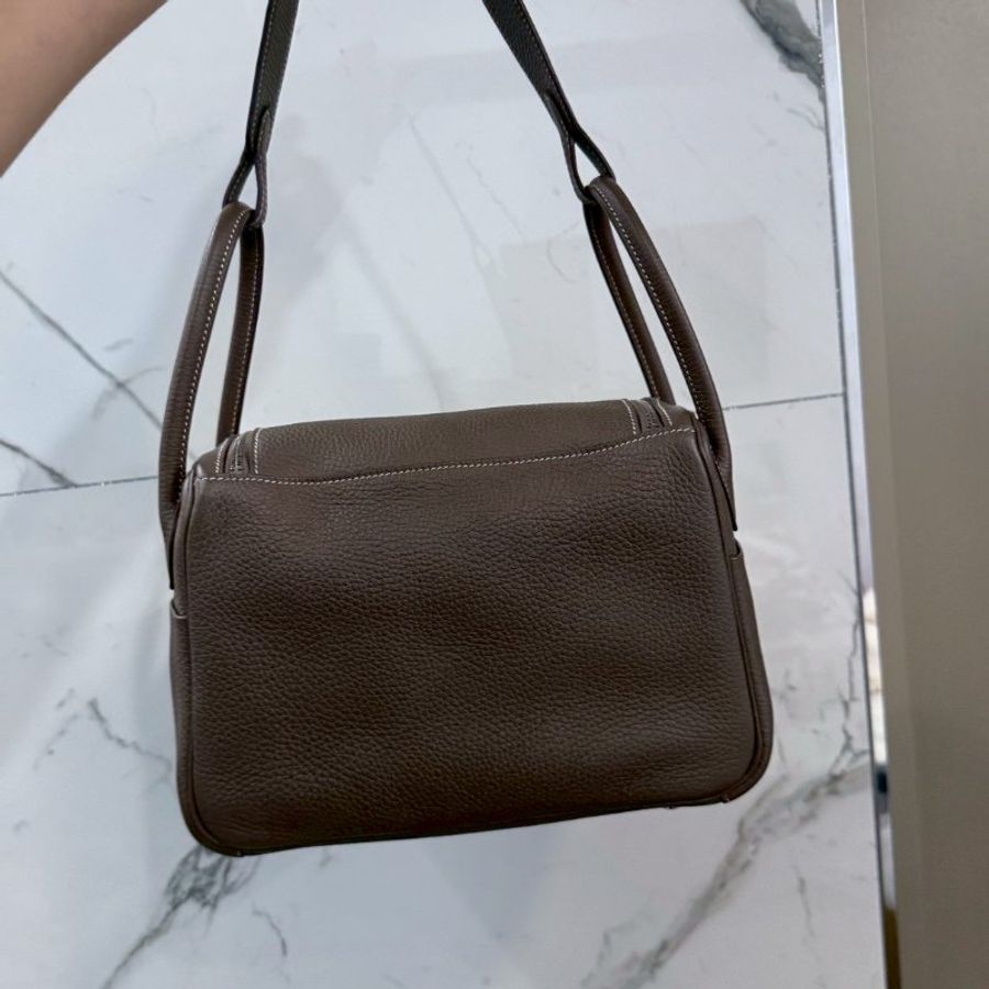 Hermes Lindy26 大象灰銀釦 Y刻 全配膠膜在 98新-1