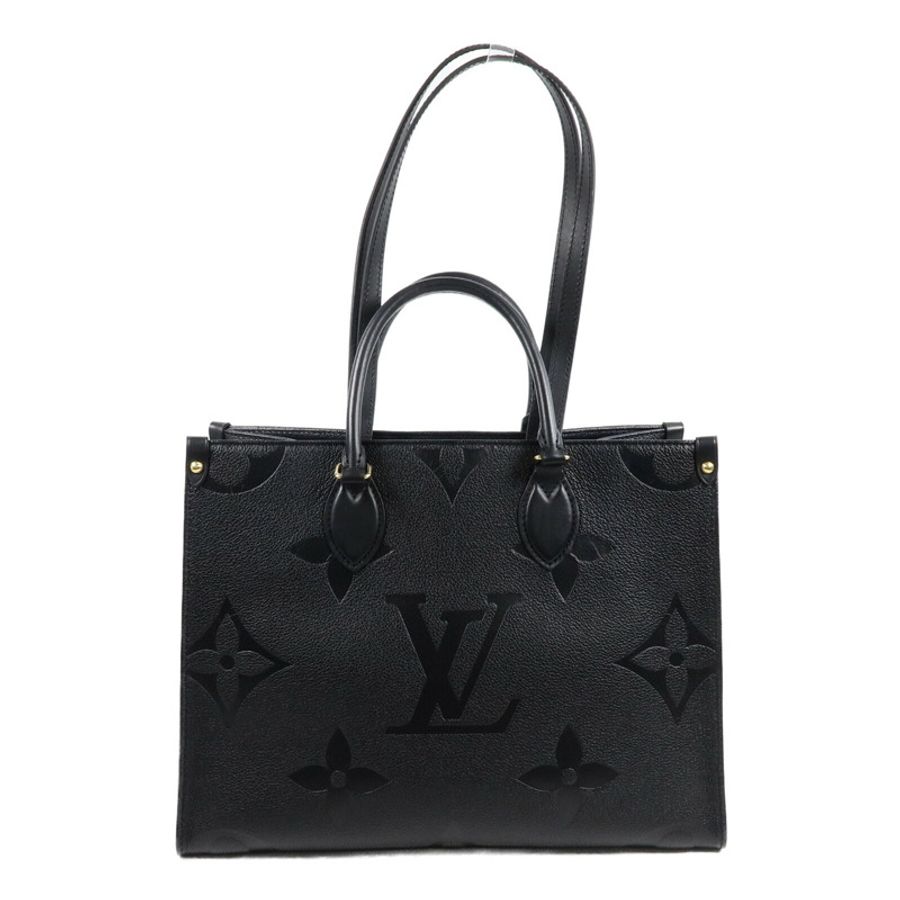 LOUIS VUITTON Monogram Empreinte On The Go MM手挽肩背兩用袋-1