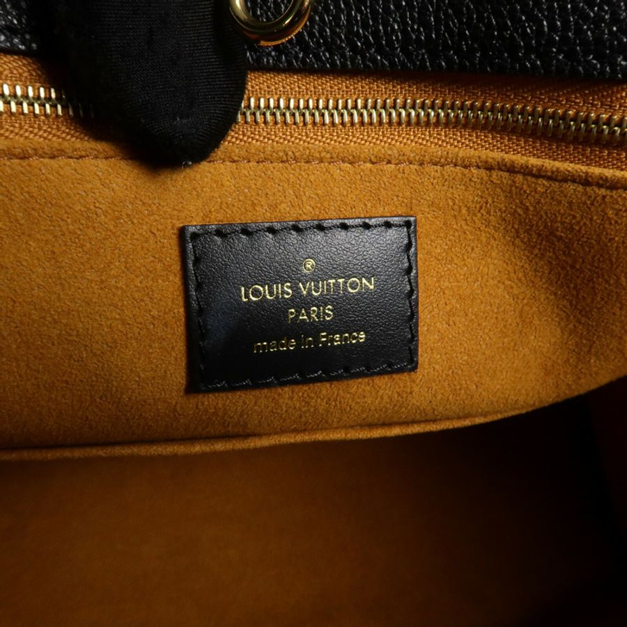 LOUIS VUITTON Monogram Empreinte On The Go MM手挽肩背兩用袋-5