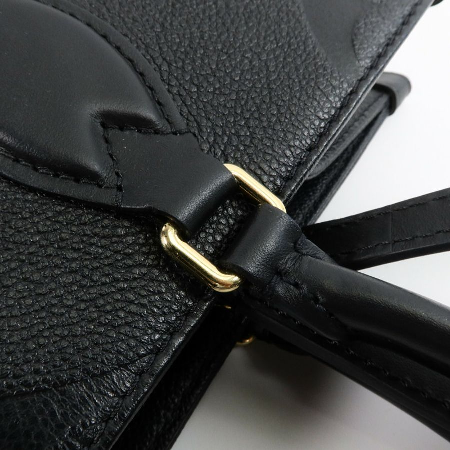 LOUIS VUITTON Monogram Empreinte On The Go MM手挽肩背兩用袋-6