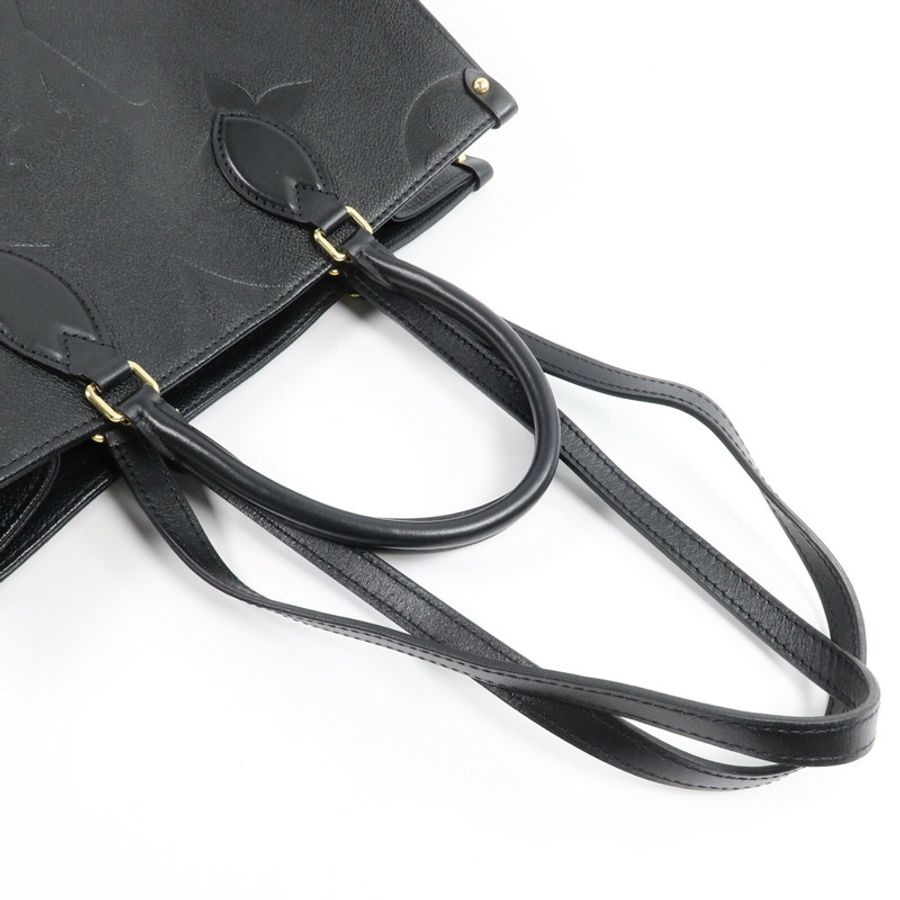 LOUIS VUITTON Monogram Empreinte On The Go MM金扣手挽肩背兩用袋-6