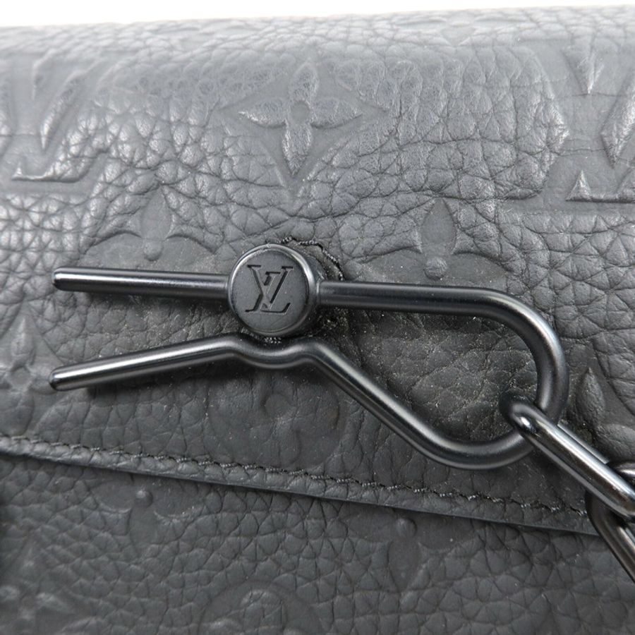 LOUIS VUITTON Monogram Taurillon Steamer Wearable Wallet肩背袋-5