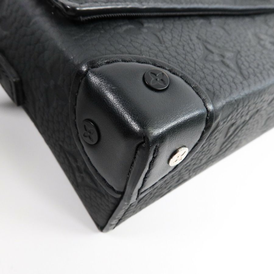 LOUIS VUITTON Monogram Taurillon Steamer Wearable Wallet肩背袋-9