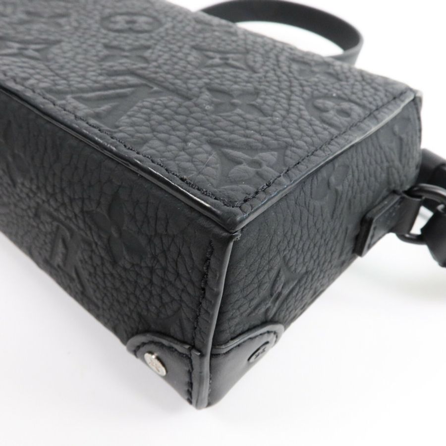 LOUIS VUITTON Monogram Taurillon Steamer Wearable Wallet肩背袋-10