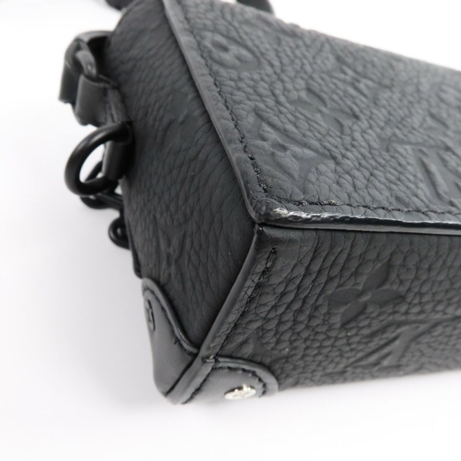 LOUIS VUITTON Monogram Taurillon Steamer Wearable Wallet肩背袋-11