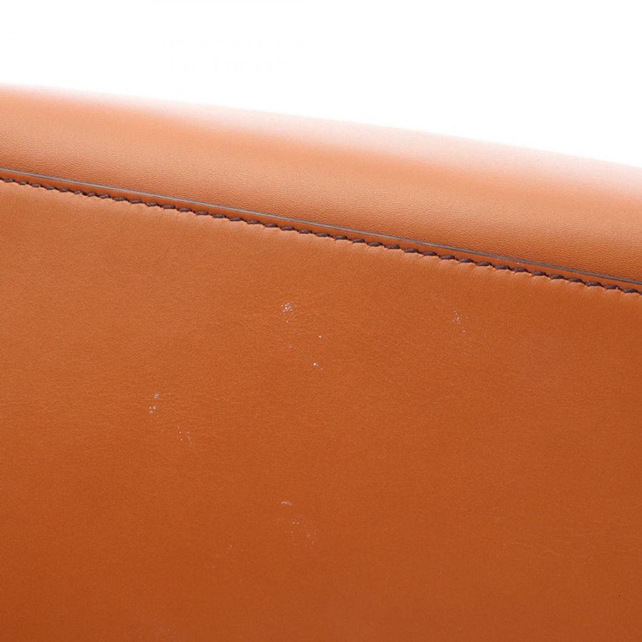 FENDI Sunshine Logo 大手提包 8BH372 皮革 棕色 二手 女士-6