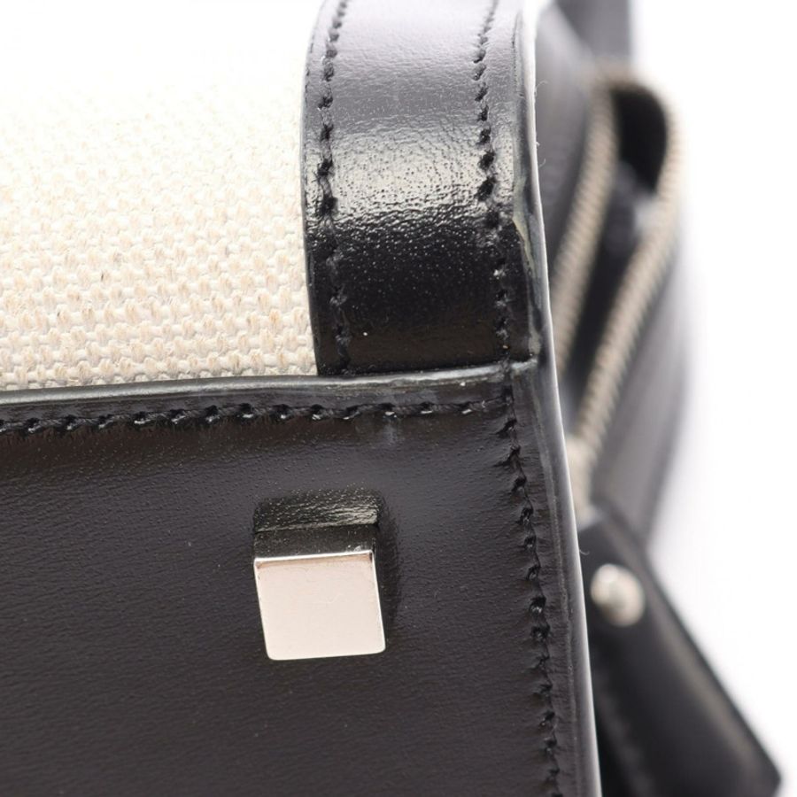 SAINT LAURENT PARIS Uptown 小號托特斜背包 561203 9J57E 帆布 二手-6