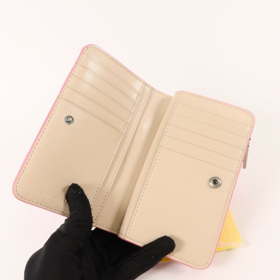 MARC JACOBS 羊皮皮革The Glam Shot Wallet錢包-4