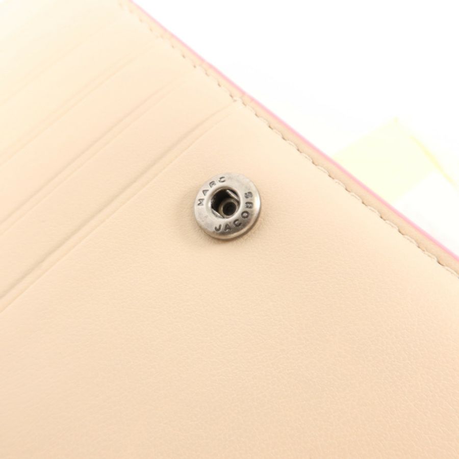 MARC JACOBS 羊皮皮革The Glam Shot Wallet錢包-10