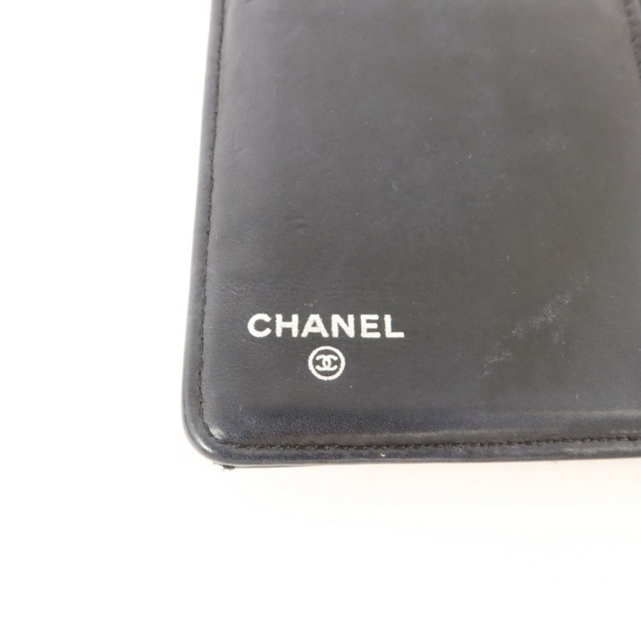 CHANEL 羊皮皮革Long Bifold Wallet長錢包-5