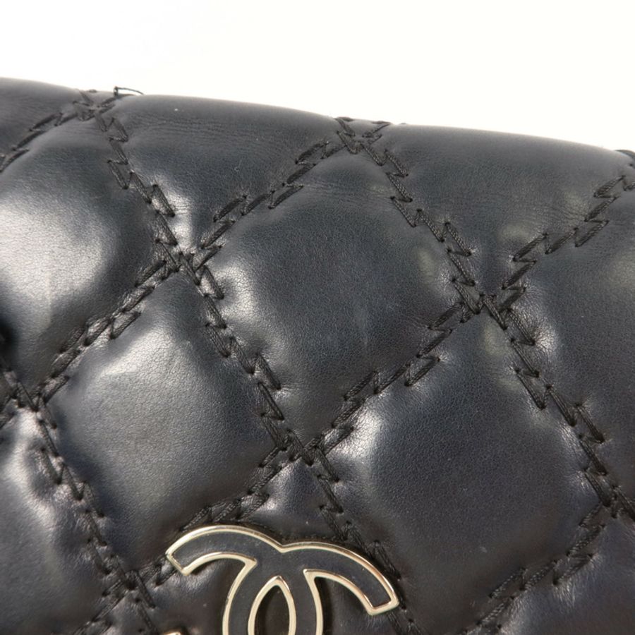 CHANEL 羊皮皮革Long Bifold Wallet長錢包-15