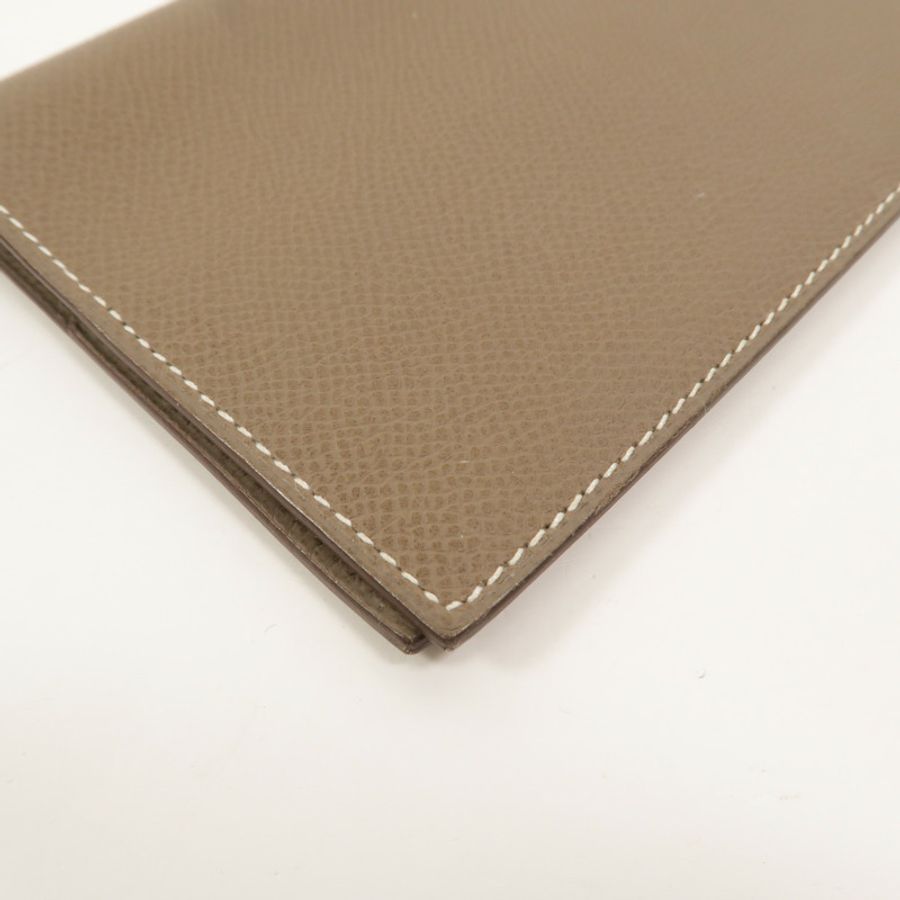 HERMES Epsom皮革Globe-Trotter Agenda Cover筆記本套Etoupe-11