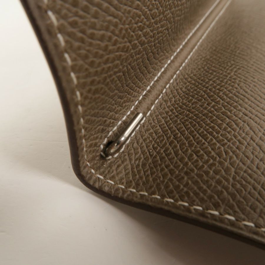 HERMES Epsom皮革Globe-Trotter Agenda Cover筆記本套Etoupe-12