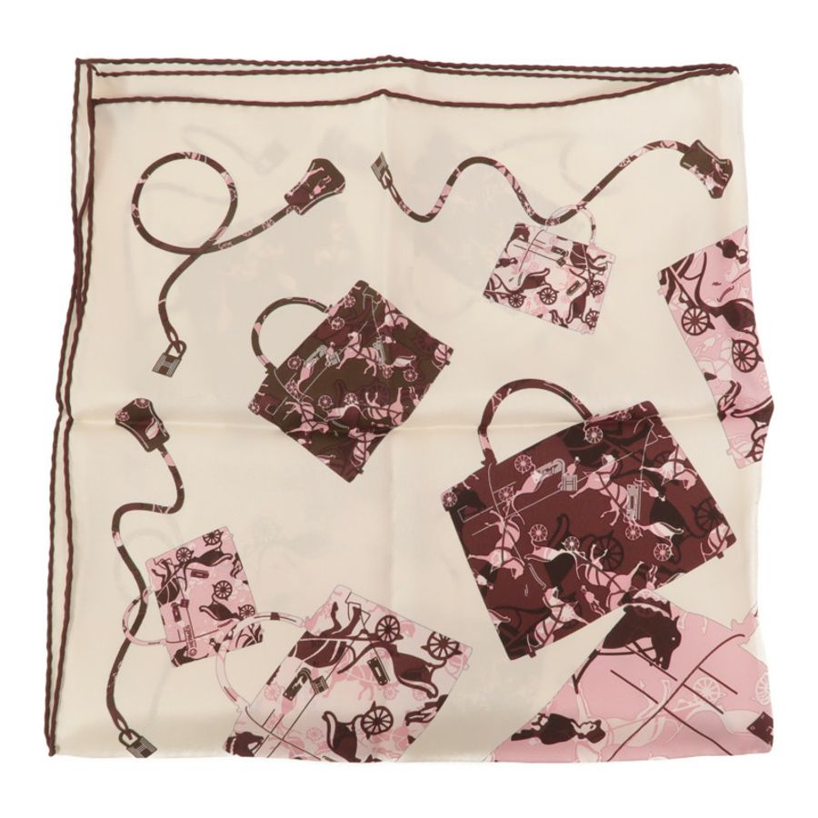HERMES 絲質Scarf 65x65絲巾-1