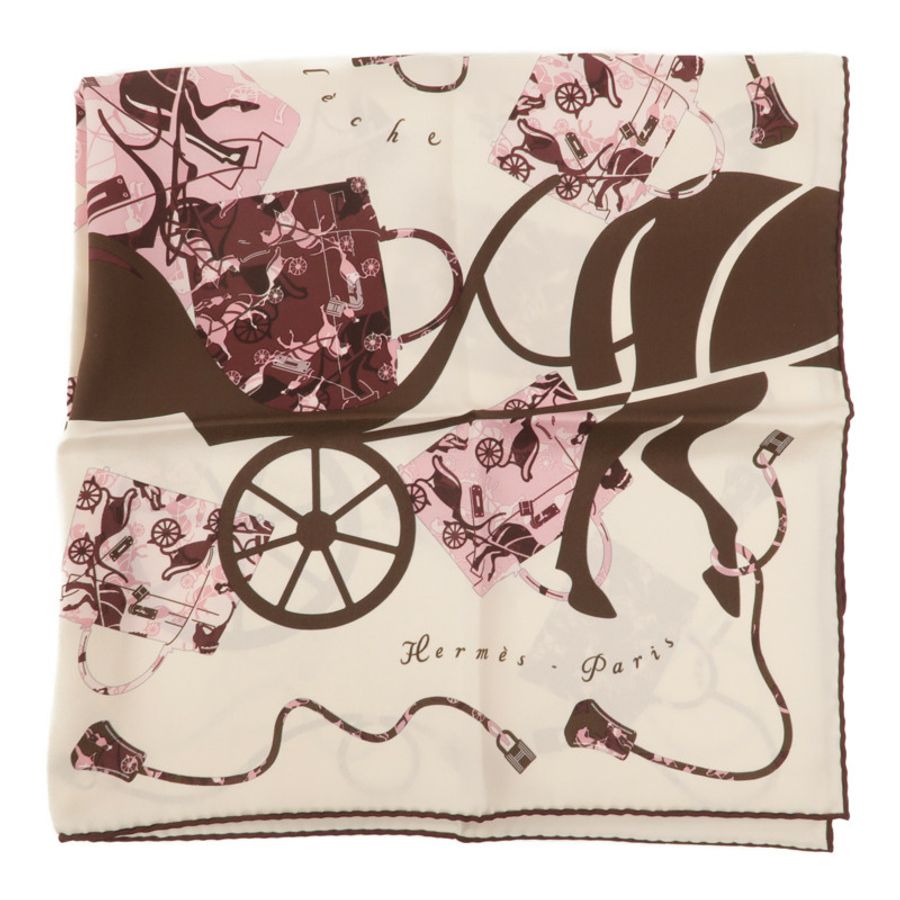 HERMES 絲質Scarf 65x65絲巾-4