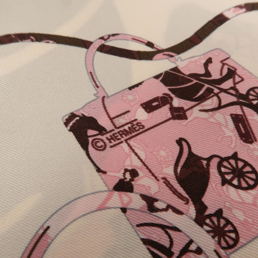 HERMES 絲質Scarf 65x65絲巾-6