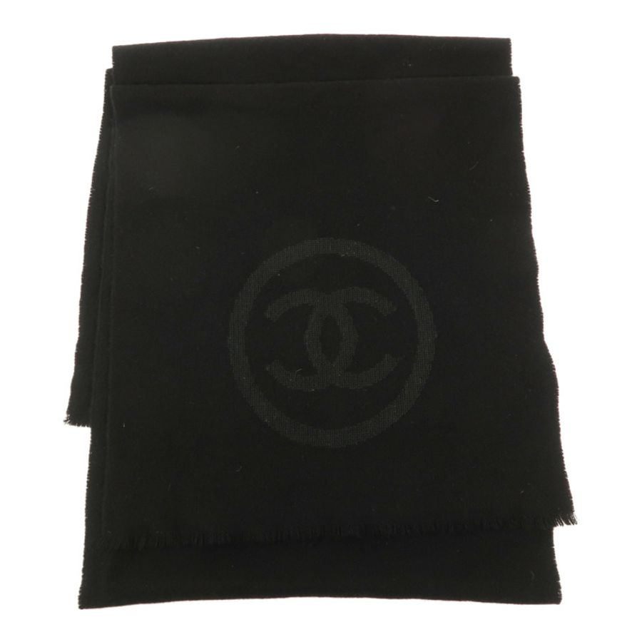 CHANEL 羊絨Scarf 38X180cm圍巾-3