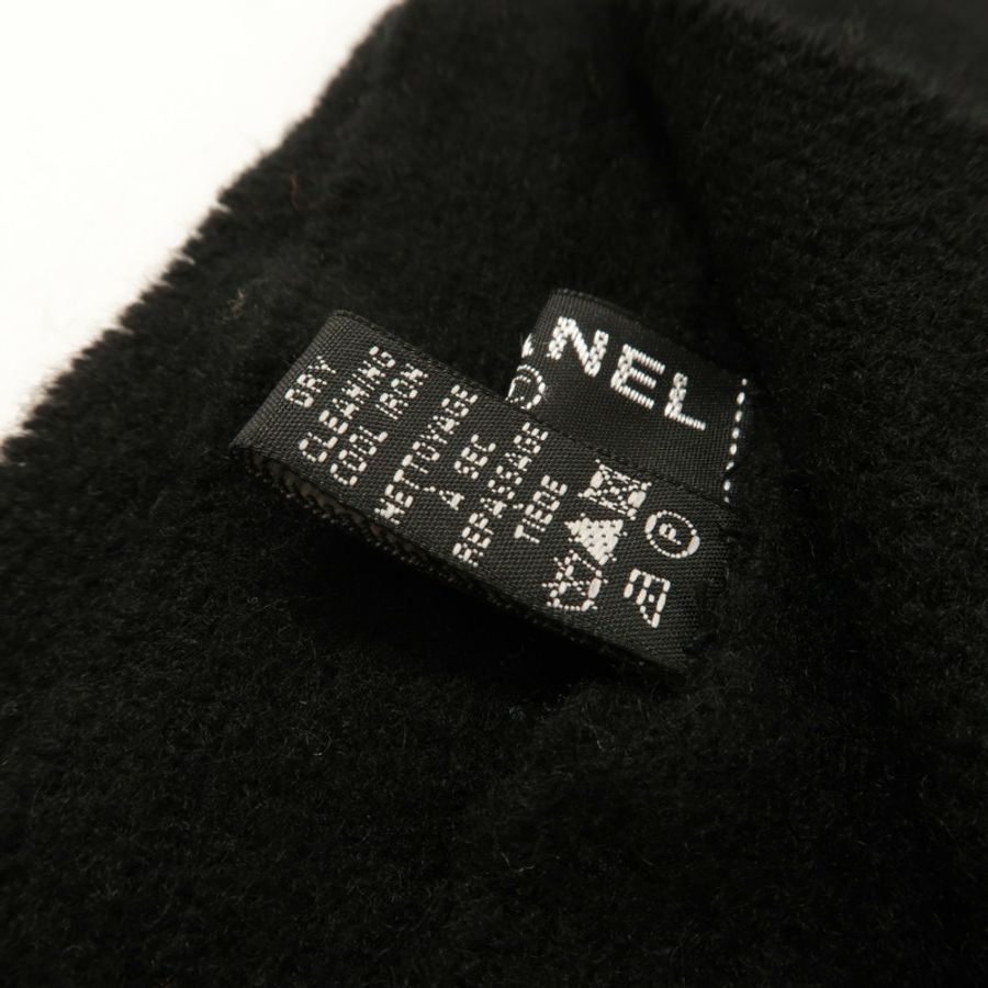 CHANEL 羊絨Scarf 38X180cm圍巾-6