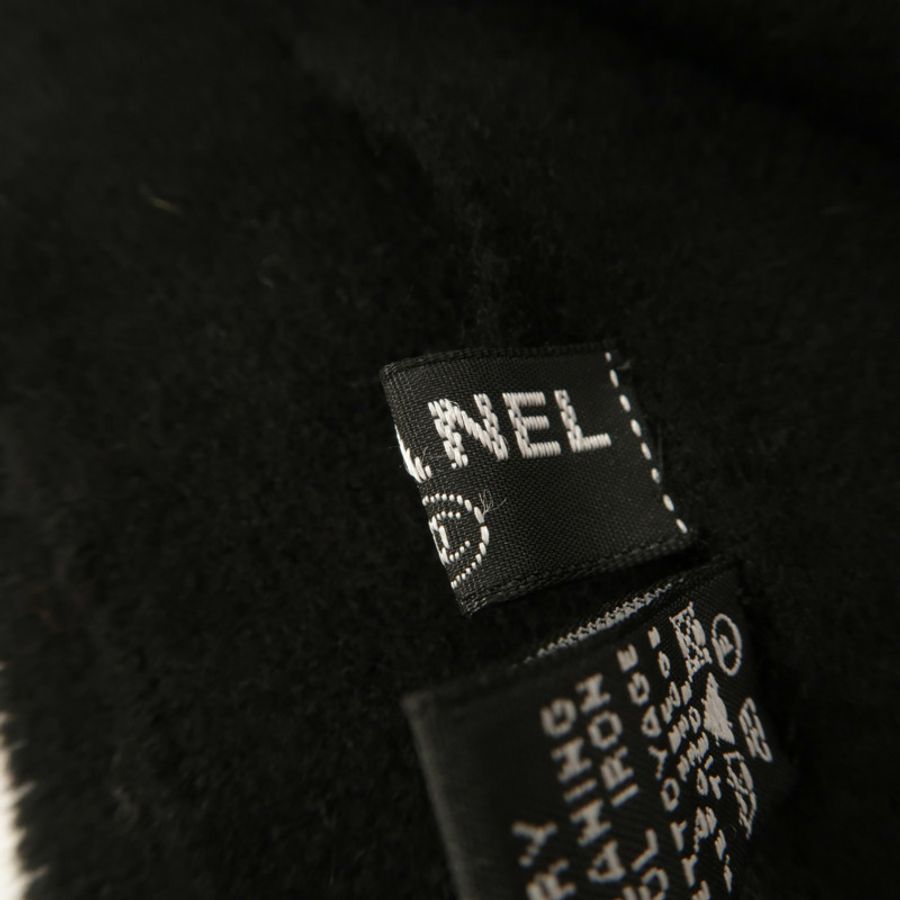 CHANEL 羊絨Scarf 38X180cm圍巾-8