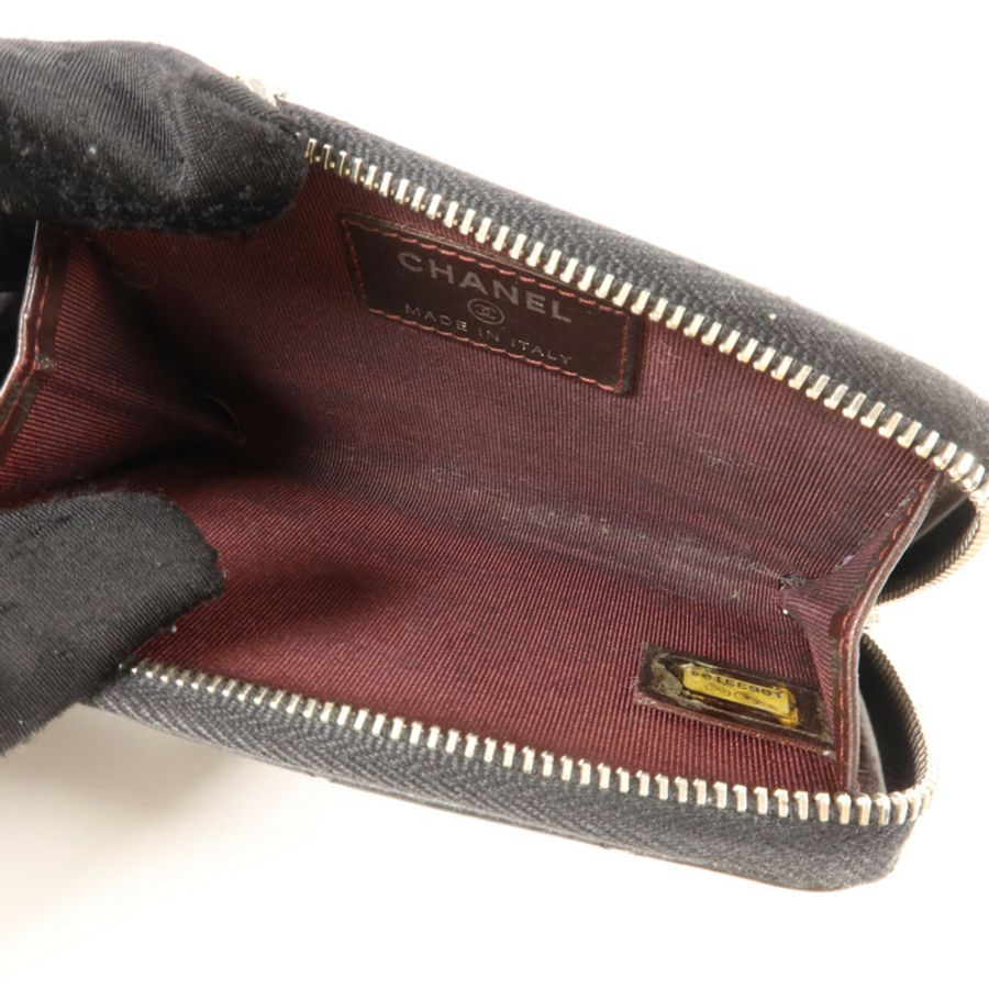 CHANEL 牛皮皮革Coin Case零錢包-4