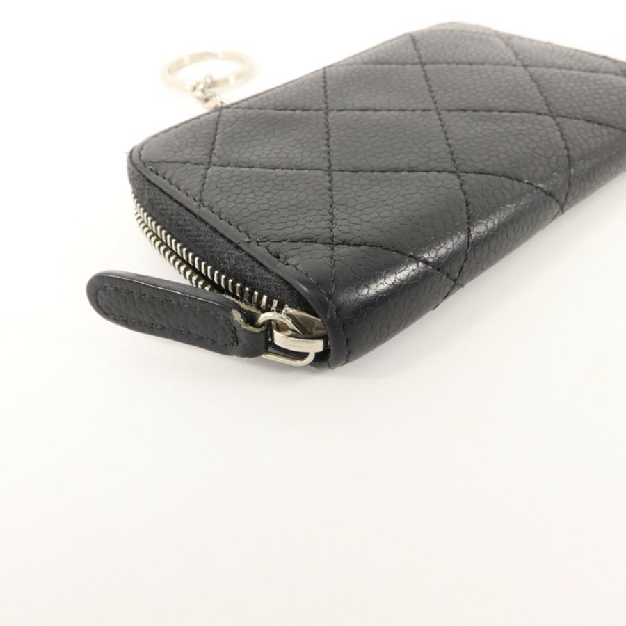 CHANEL 牛皮皮革Coin Case零錢包-13