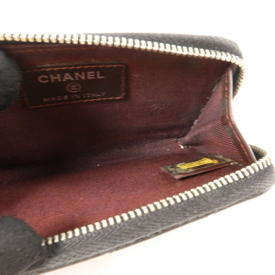 CHANEL 牛皮皮革Coin Case零錢包-16