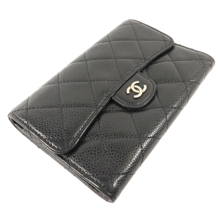 CHANEL 牛皮皮革Classic Flap Wallet錢包-2