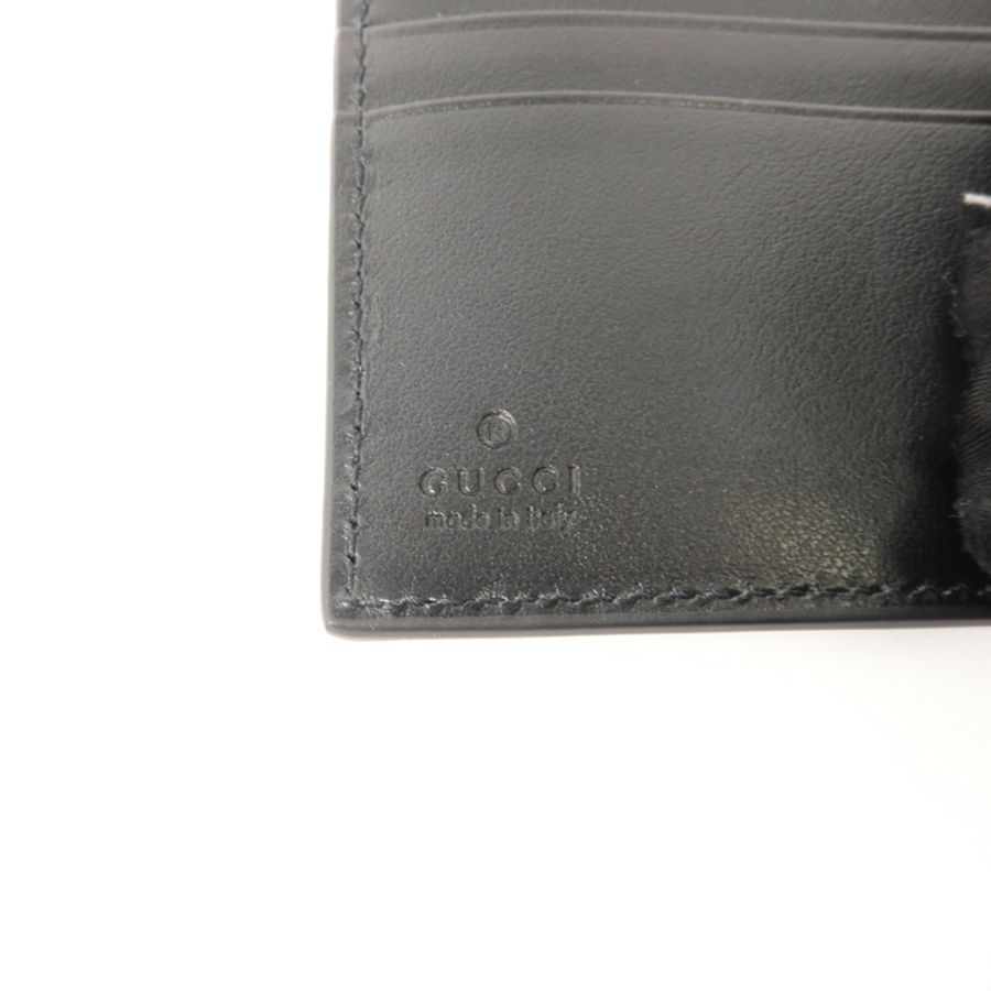 GUCCI 牛皮皮革Bifold Wallet錢包-6