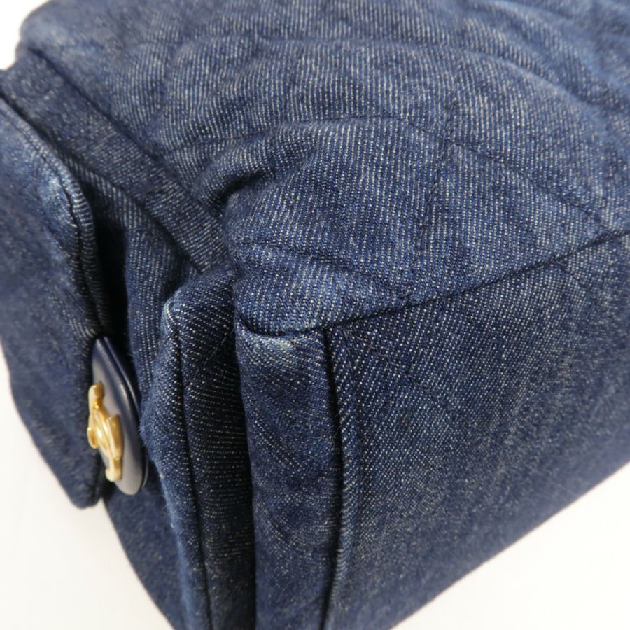 CHANEL Denim Hobo 25C肩背袋-12