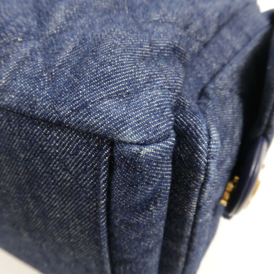 CHANEL Denim Hobo 25C肩背袋-13