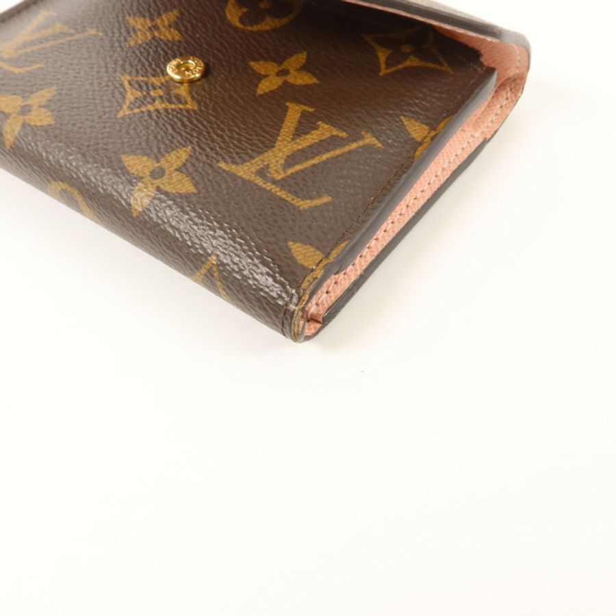 LOUIS VUITTON Monogram Victorine Wallet金扣錢包-9