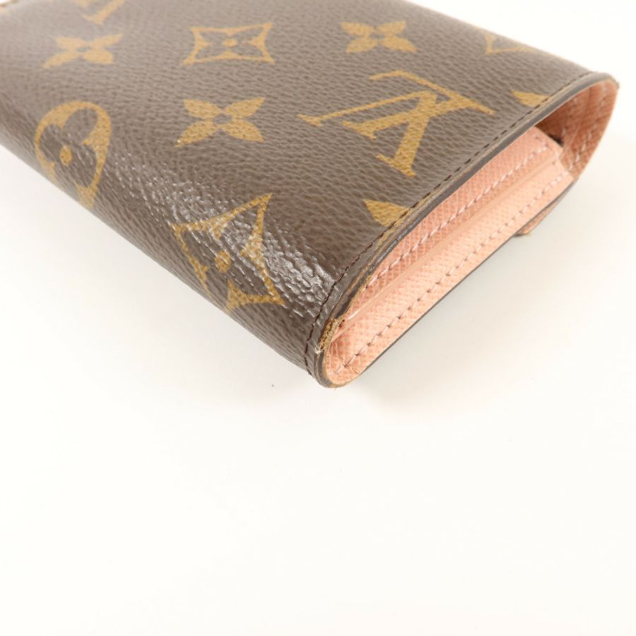 LOUIS VUITTON Monogram Victorine Wallet金扣錢包-11