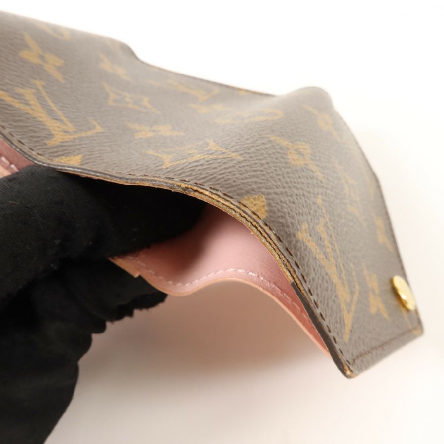 LOUIS VUITTON Monogram Victorine Wallet金扣錢包-13
