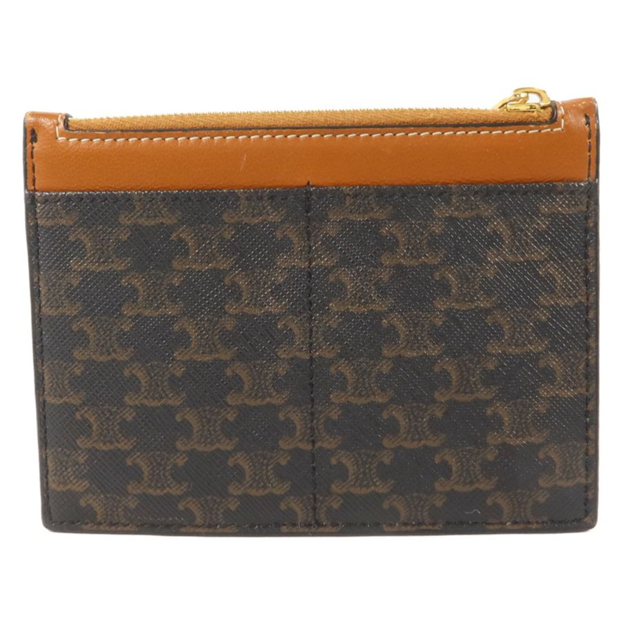 CELINE 塗層帆布Zipped Card Holder卡片套-1