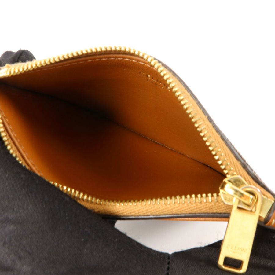 CELINE 塗層帆布Zipped Card Holder卡片套-4