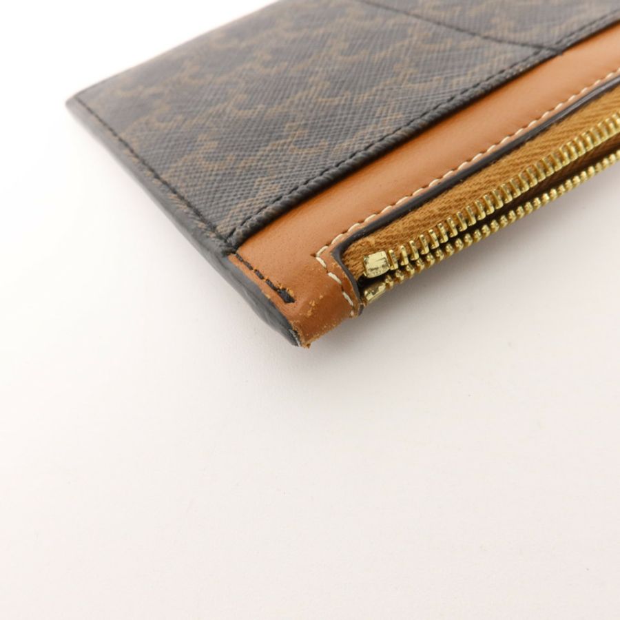 CELINE 塗層帆布Zipped Card Holder卡片套-14