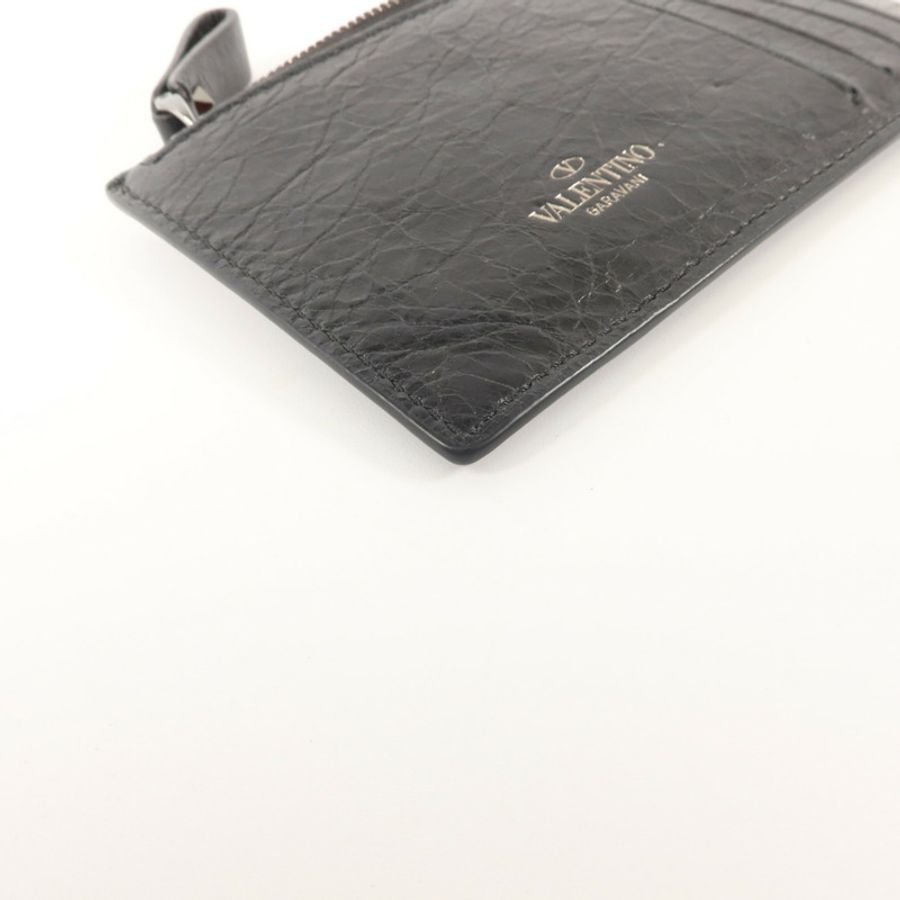 Valentino 牛皮皮革Rockstud Spike Card Case卡片套-9