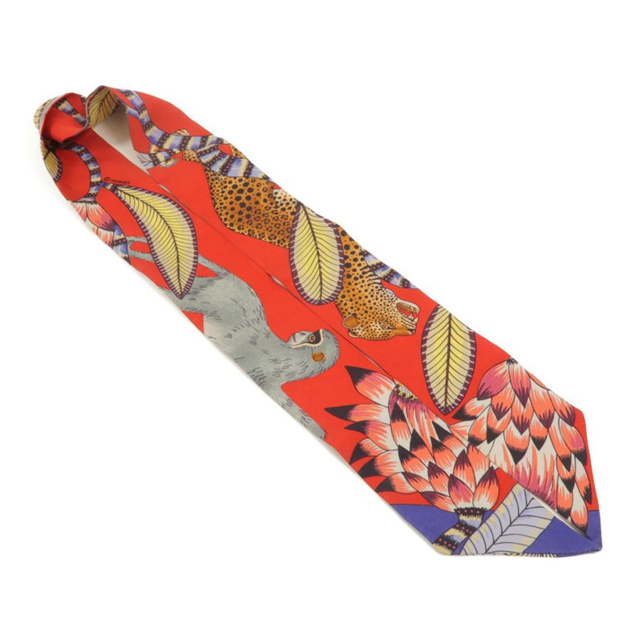 HERMES 絲質Twilly絲巾-3