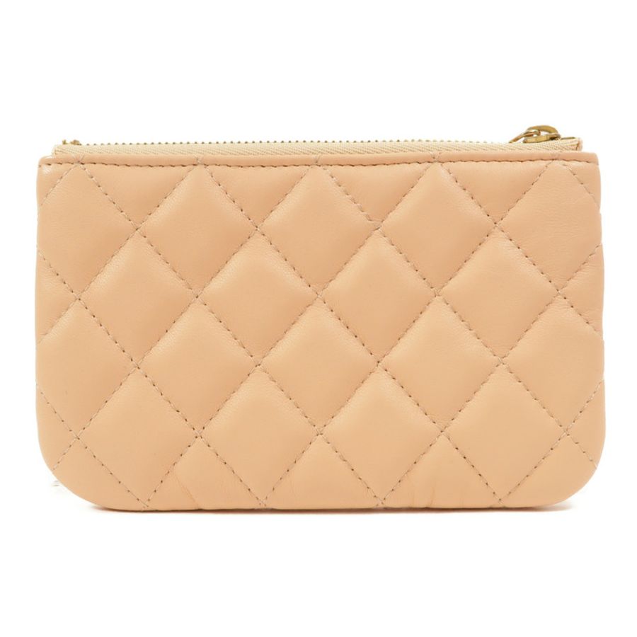 CHANEL 羊皮皮革Classic Mini Pouch零錢包-1
