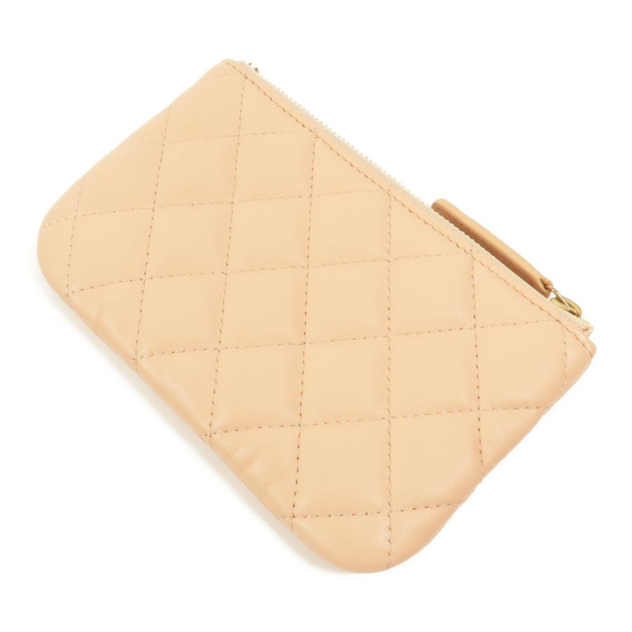 CHANEL 羊皮皮革Classic Mini Pouch零錢包-5
