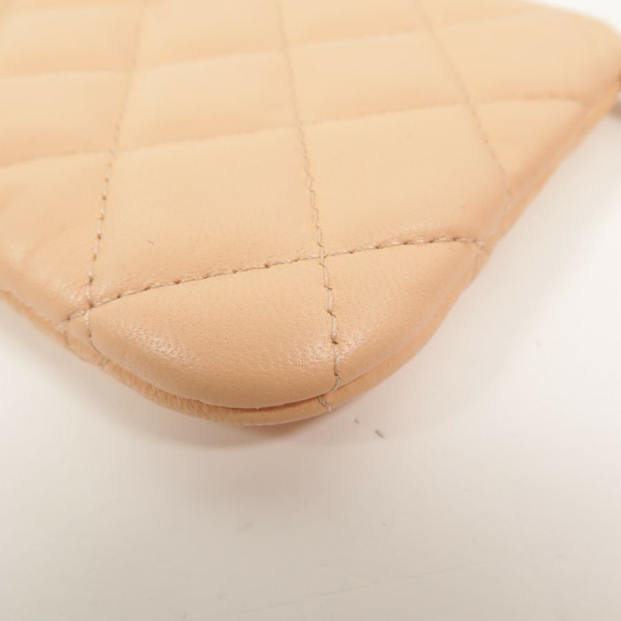 CHANEL 羊皮皮革Classic Mini Pouch零錢包-15