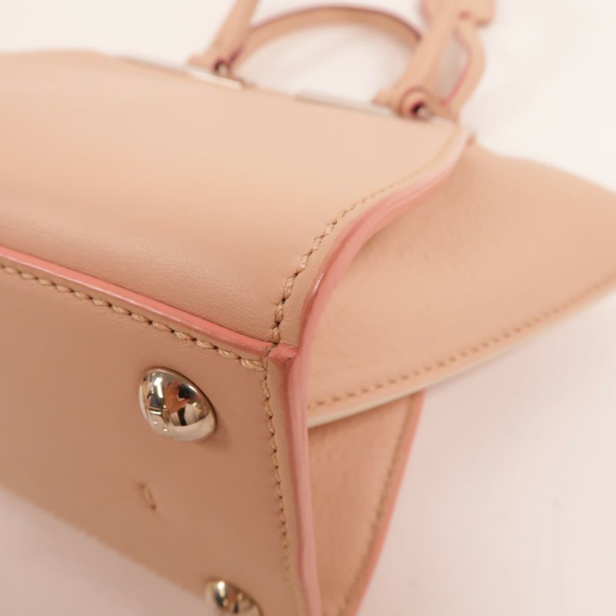 FENDI 牛皮皮革Mini 3 Jours Mini手挽肩背兩用袋-12