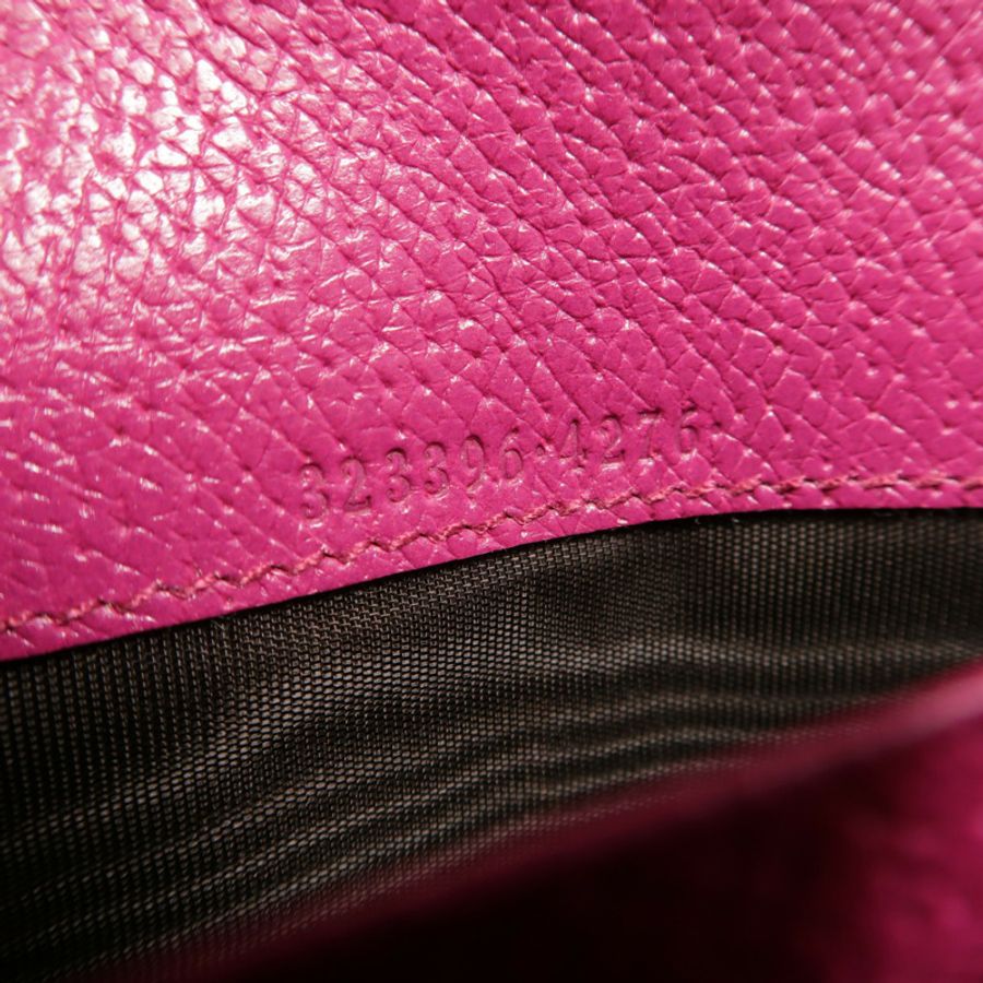 GUCCI 帆布/牛皮皮革Long Wallet長錢包-8